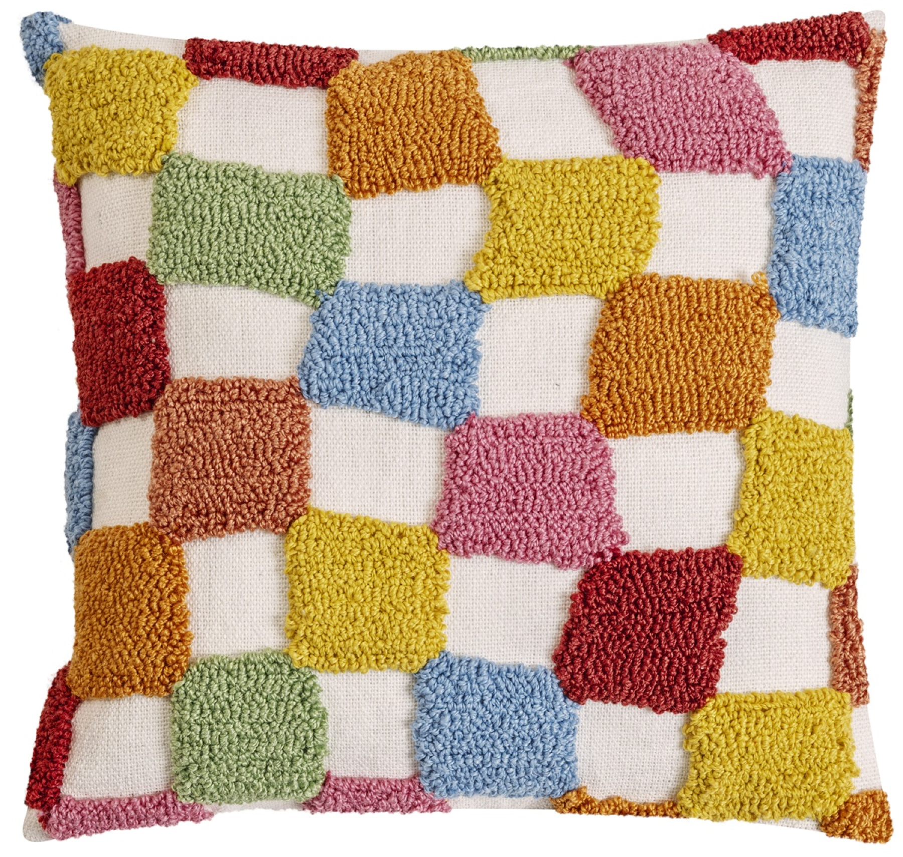 Magma Kissenhülle Sunny 'Checkered' 45 x 45 cm Bunt